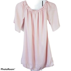 Pink Republic | Flutter Sleeve Minni Tassle Dress Size Small